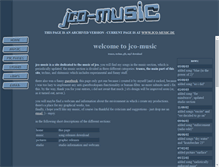Tablet Screenshot of jcomusic4.jco-music.de